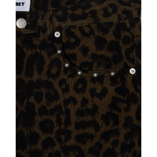 Obey Ανδρικό παντελόνι Studded Boxcar Straight Leg Denim
